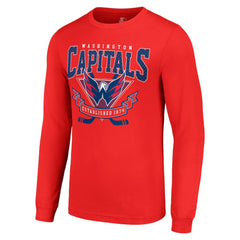 NHL Washington Capitals Starter Team Logo Graphic Long Sleeve T-Shirt
