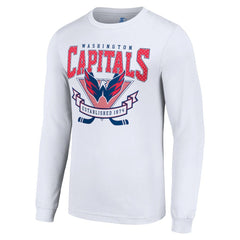 NHL Washington Capitals Starter Team Logo Graphic Long Sleeve T-Shirt