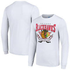 NHL Chicago Blackhawks Starter Team Logo Graphic Long Sleeve T-Shirt