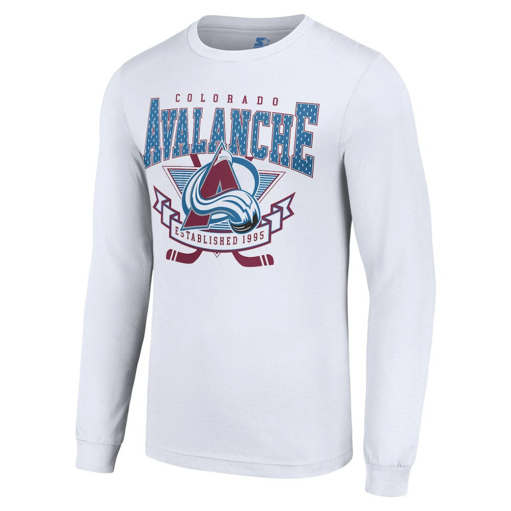 NHL Colorado Avalanche Starter Team Logo Graphic Long Sleeve T-Shirt