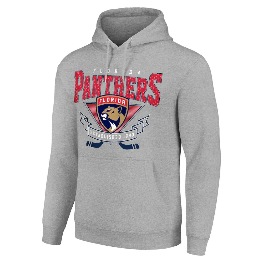 NHL Florida Panthers Starter Team Logo Graphic Fleece Tri-Blend Pullover Hoodie