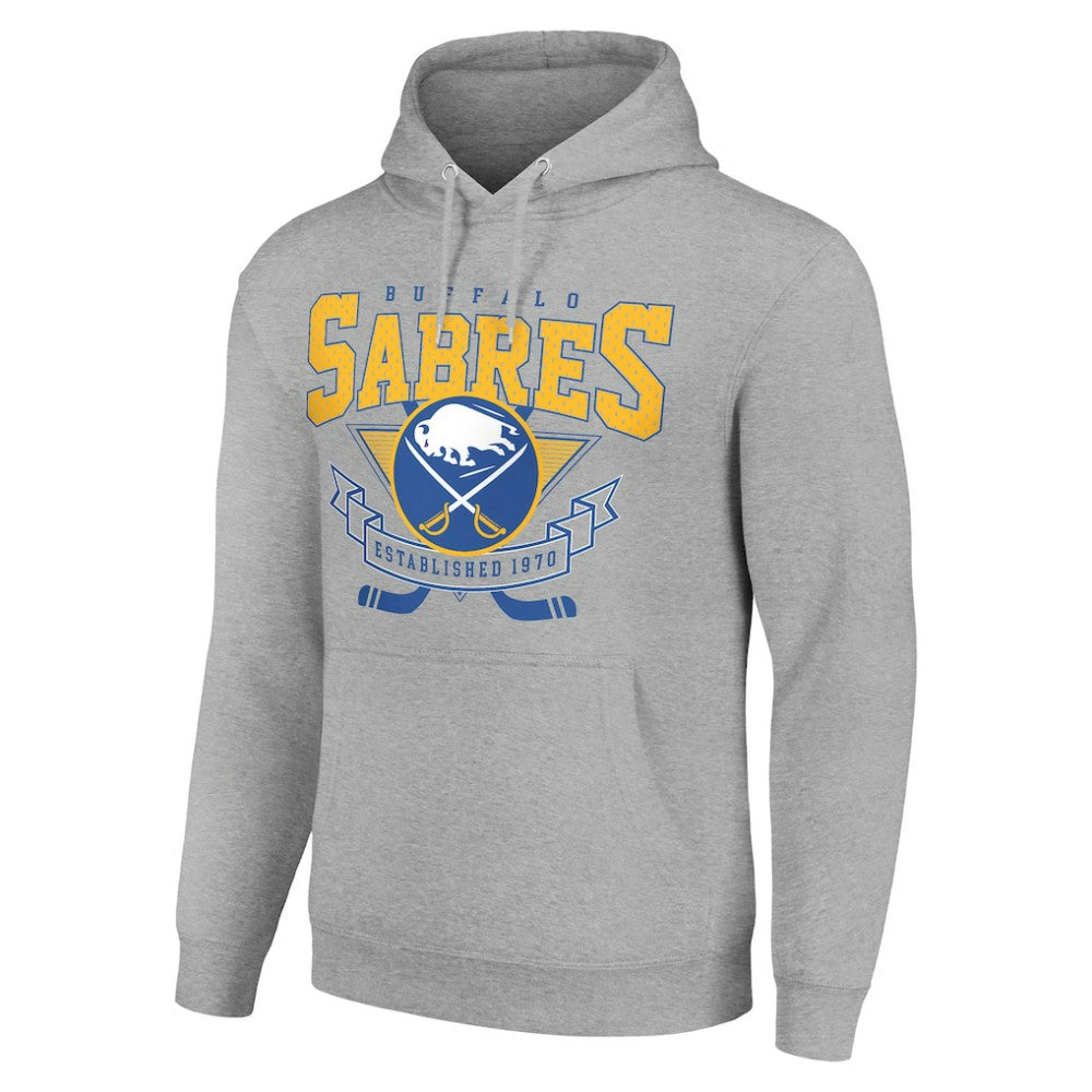 NHL Buffalo Sabres Starter Team Logo Graphic Fleece Tri-Blend Pullover Hoodie