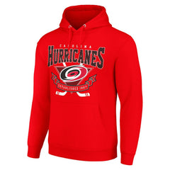 NHL Carolina Hurricanes Starter Team Logo Graphic Fleece Tri-Blend Pullover Hoodie