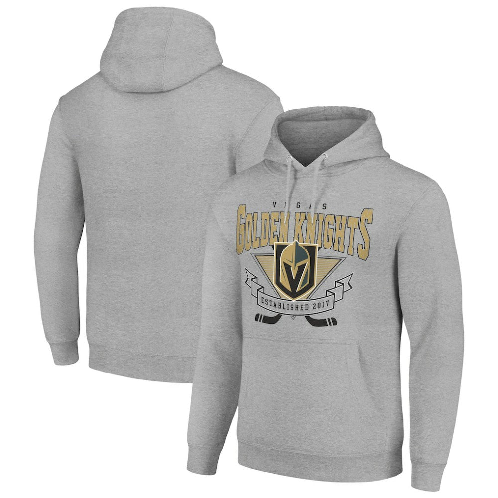 NHL Vegas Golden Knights Starter Team Logo Graphic Fleece Tri-Blend Pullover Hoodie