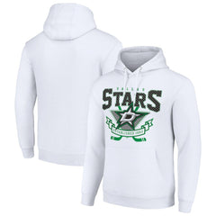NHL Dallas Stars Starter Team Logo Graphic Fleece Tri-Blend Pullover Hoodie
