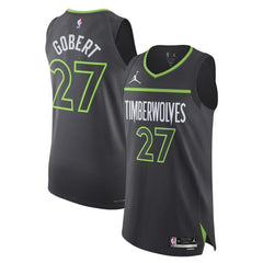 Rudy Gobert Minnesota Timberwolves Jordan Brand Authentic Jersey