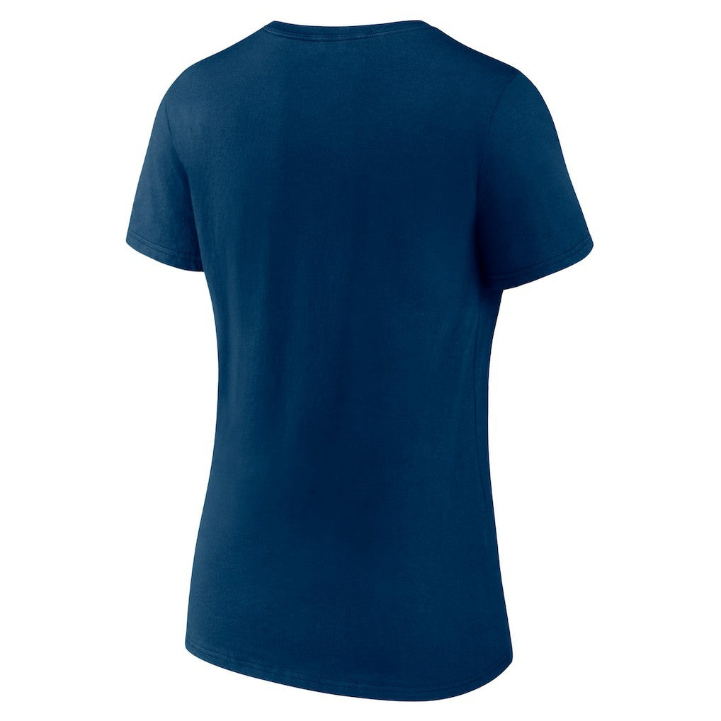 Women's Secondary Logo Victory Arch V-Neck T-Shirt - Houston Texans T-shirts