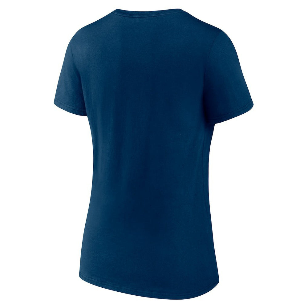 Women's Secondary Logo Victory Arch V-Neck T-Shirt - Houston Texans T-shirts