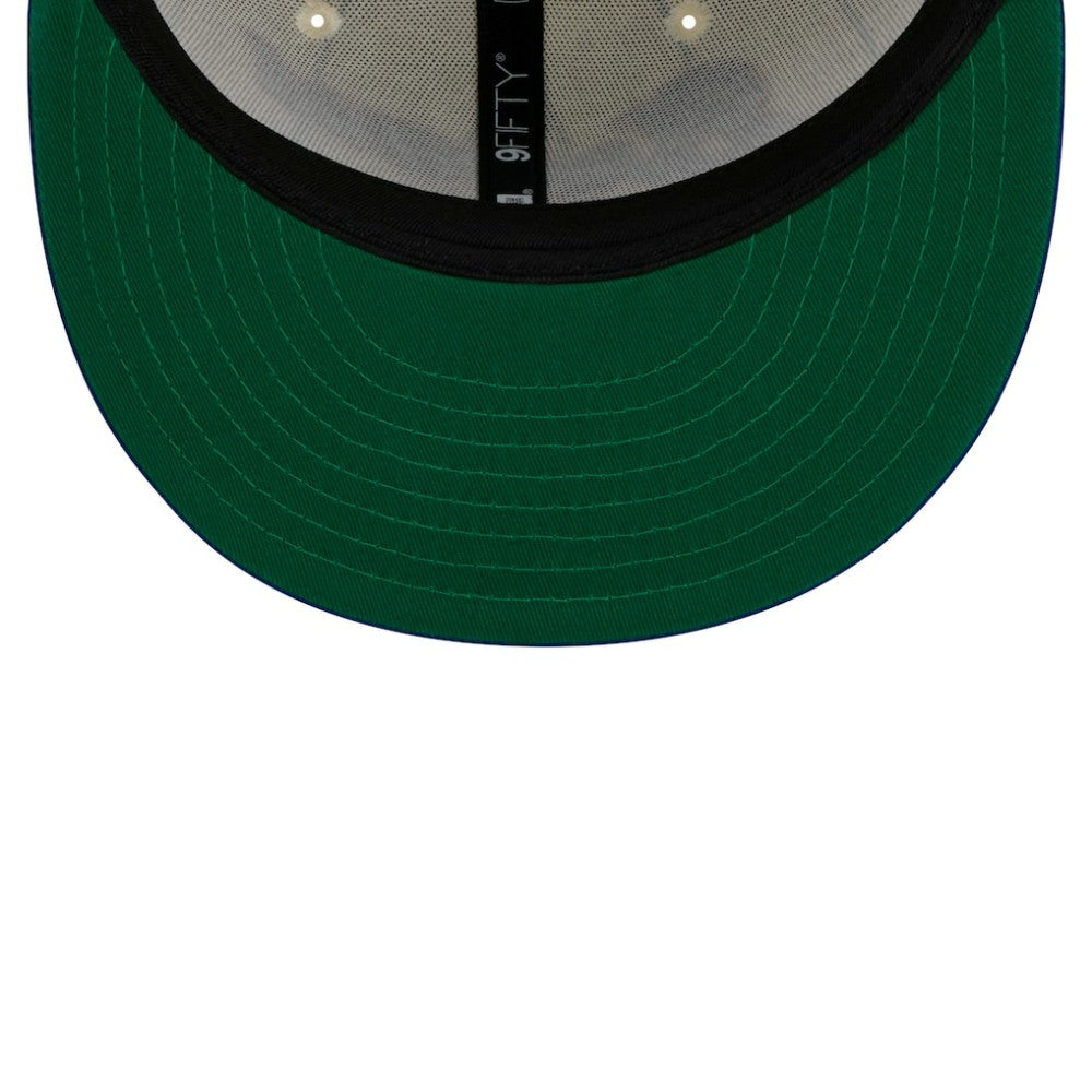 White Atlanta Braves New Era Jersey Pinstripe 9FIFTY Snapback Hat