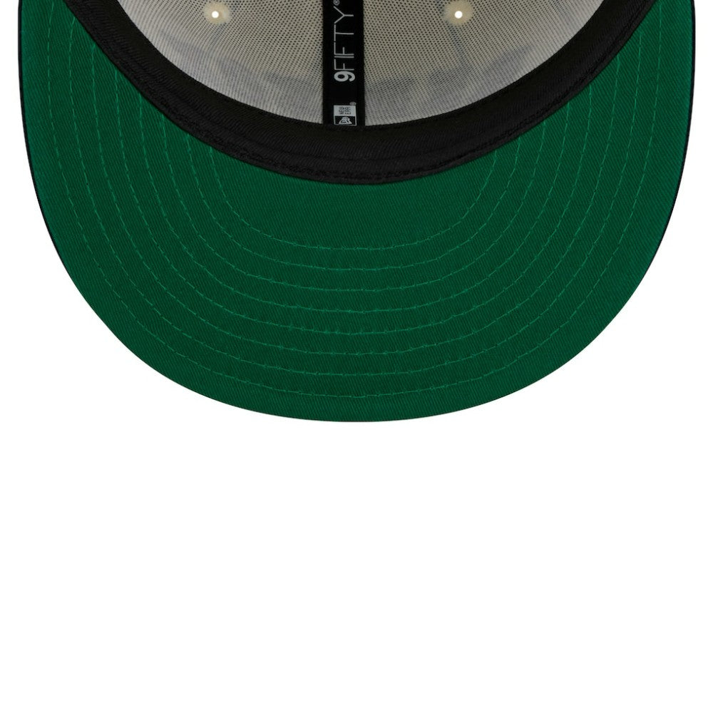 White Boston Red Sox New Era Jersey Pinstripe 9FIFTY Snapback Hat