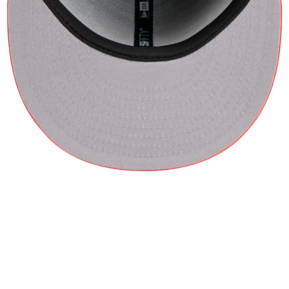 Black San Francisco Giants New Era Shadow Stitch 59FIFTY Fitted Hat