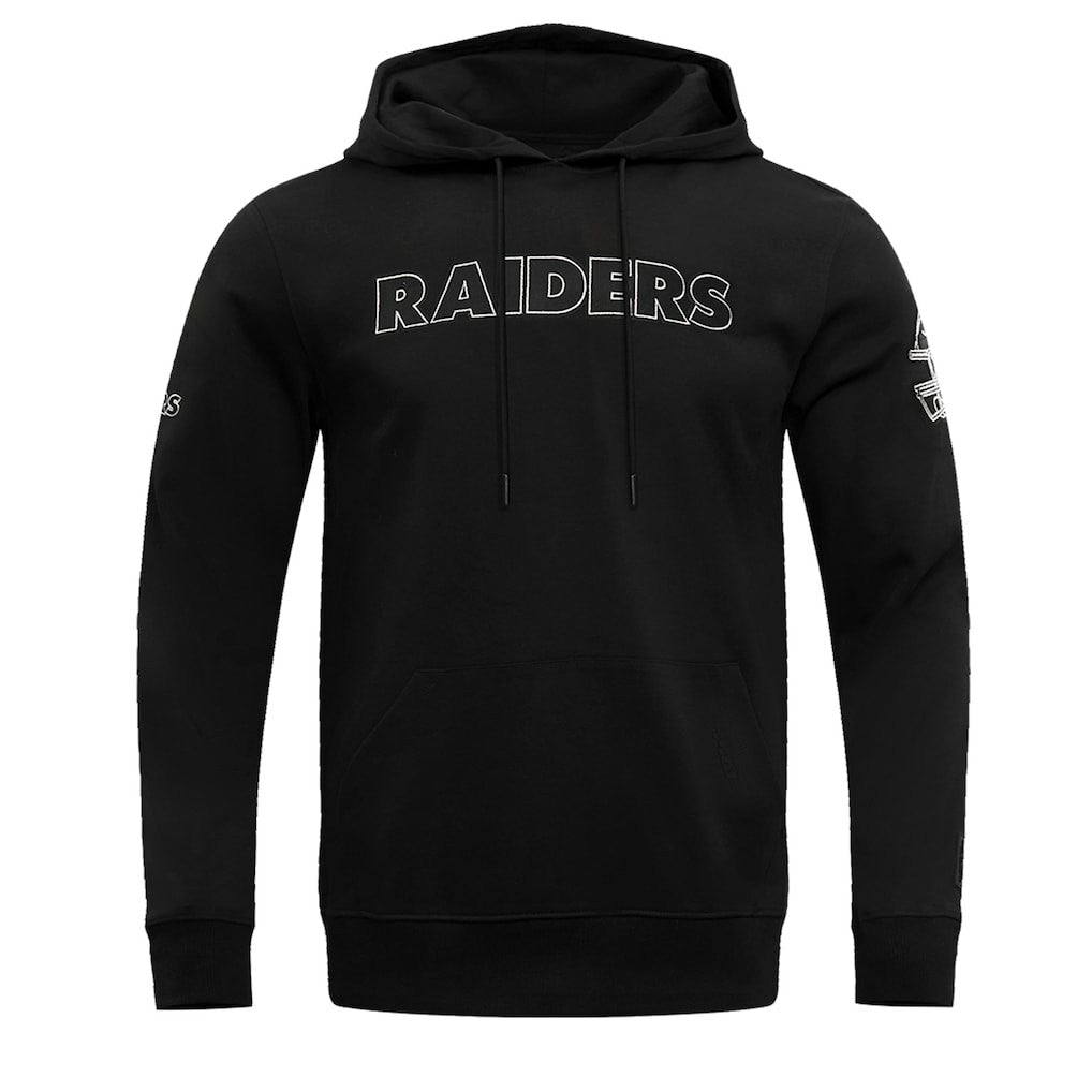 Pro Standard Classic Chenille Pullover Hoodie - Las Vegas Raiders Hoodies