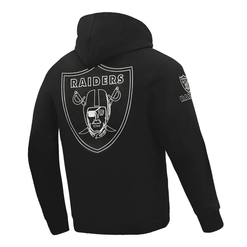 Pro Standard Classic Chenille Pullover Hoodie - Las Vegas Raiders Hoodies