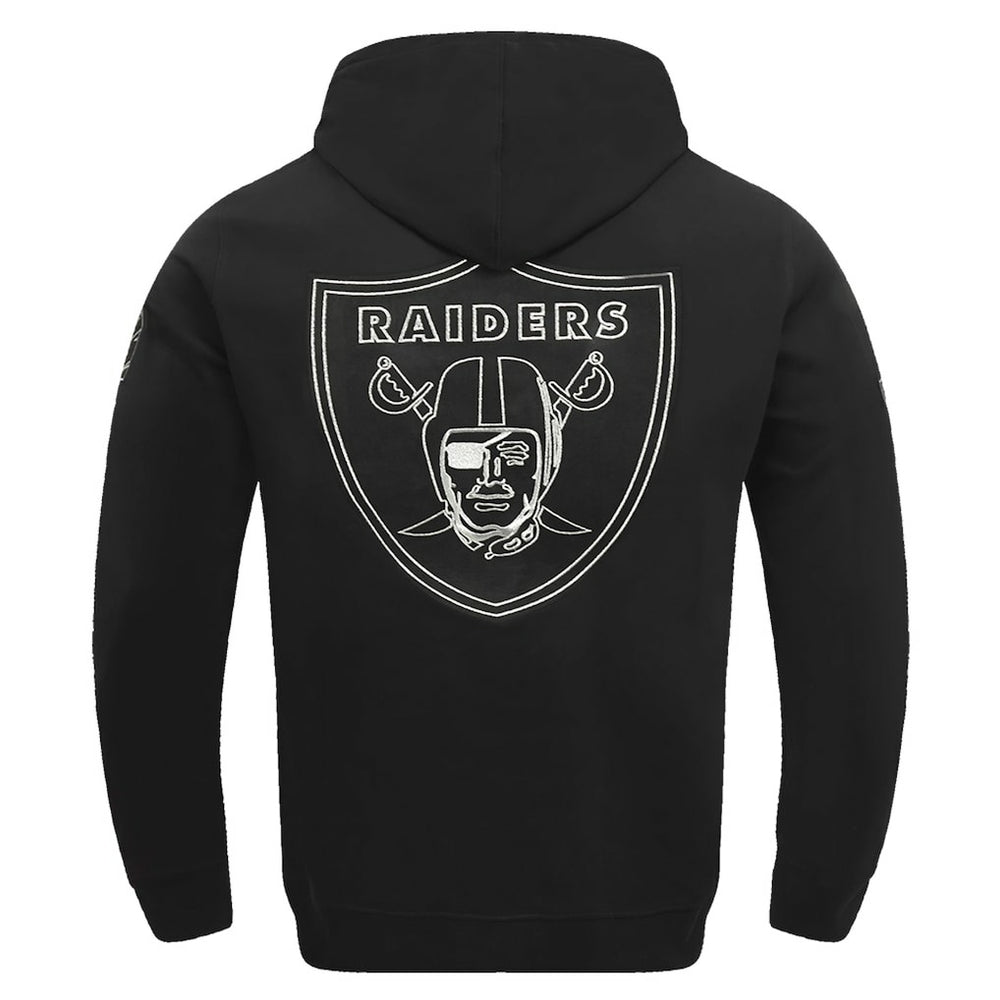 Pro Standard Classic Chenille Pullover Hoodie - Las Vegas Raiders Hoodies