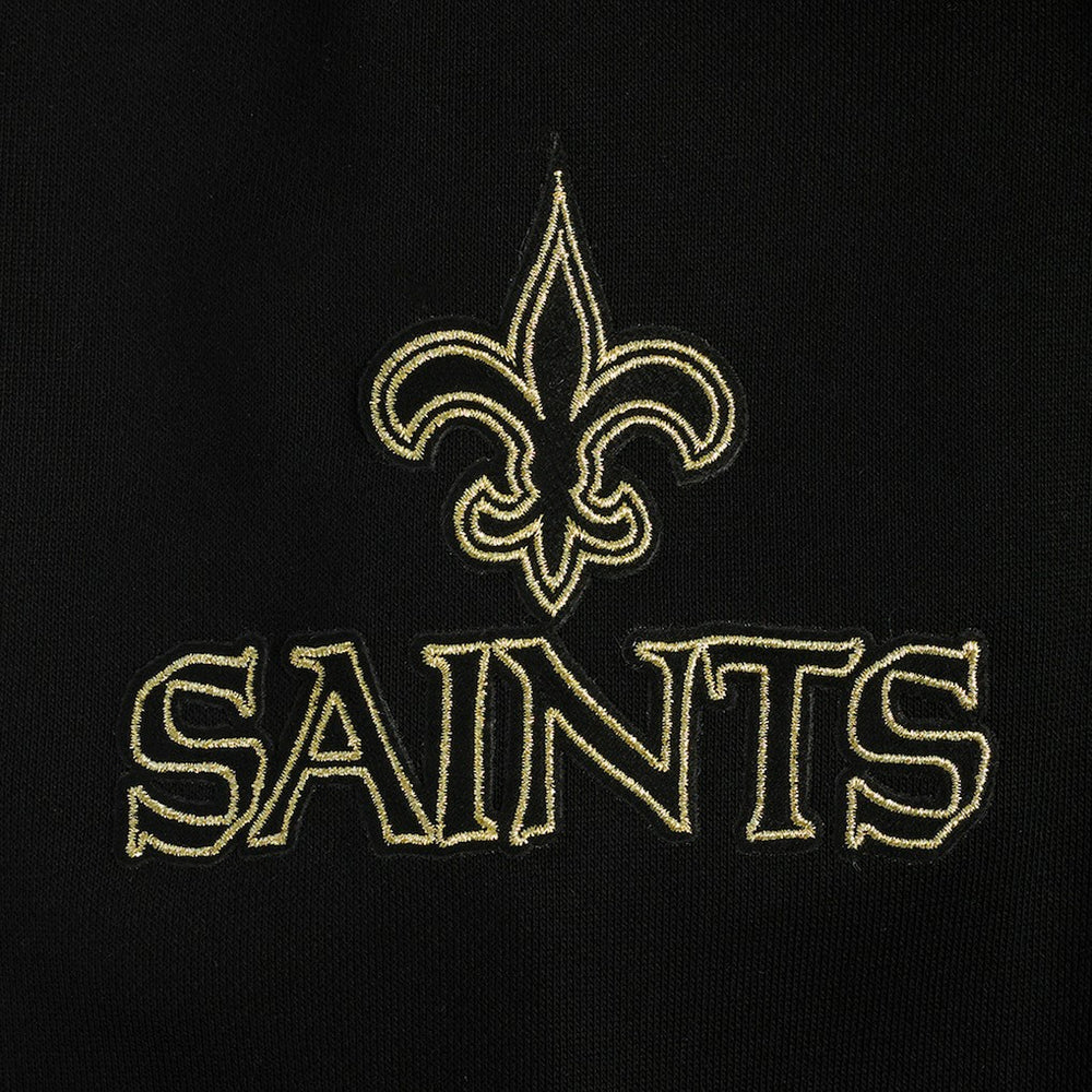Pro Standard Classic Chenille Pullover Hoodie - New Orleans Saints Hoodies