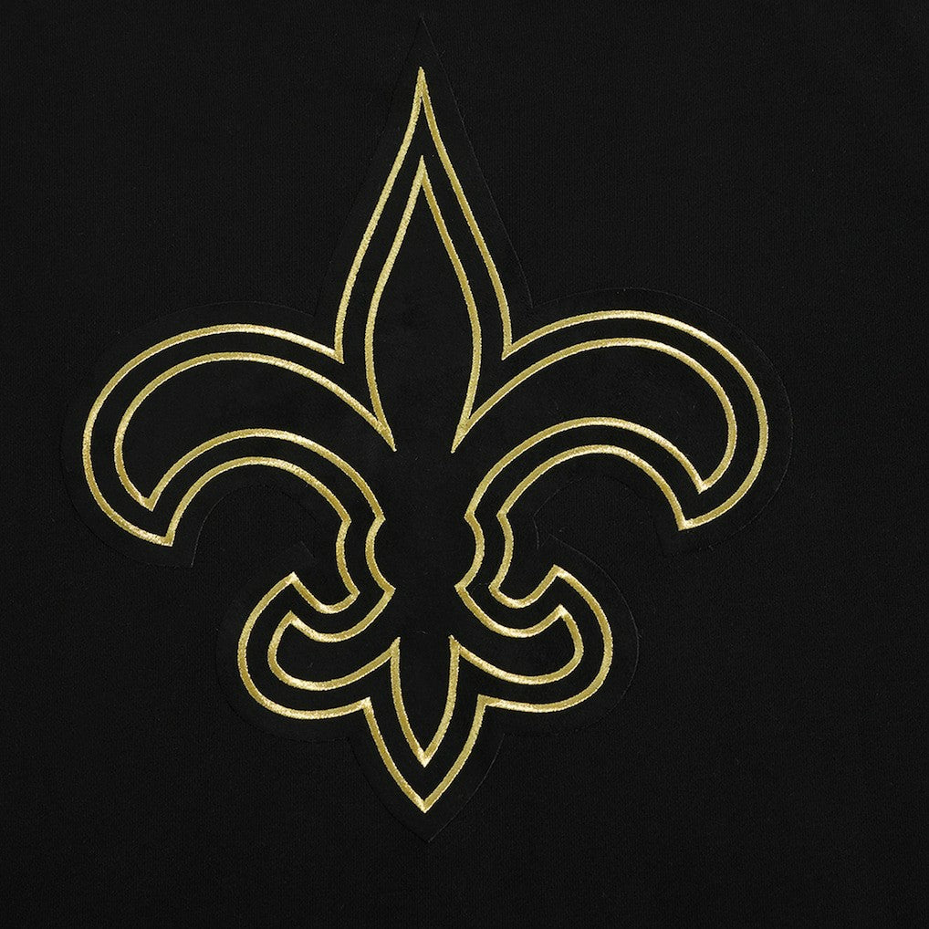 Pro Standard Classic Chenille Pullover Hoodie - New Orleans Saints Hoodies
