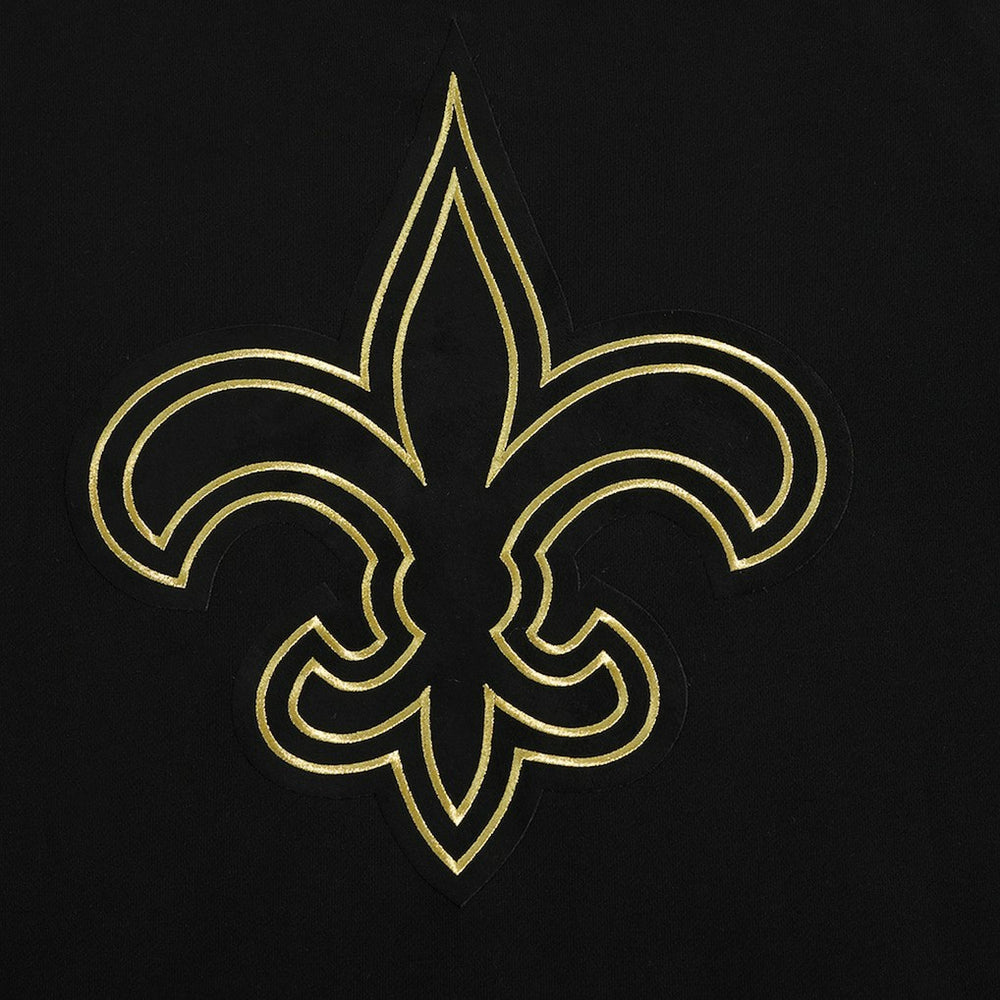 Pro Standard Classic Chenille Pullover Hoodie - New Orleans Saints Hoodies