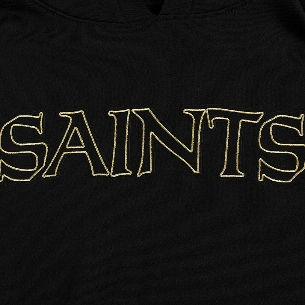 Pro Standard Classic Chenille Pullover Hoodie - New Orleans Saints Hoodies