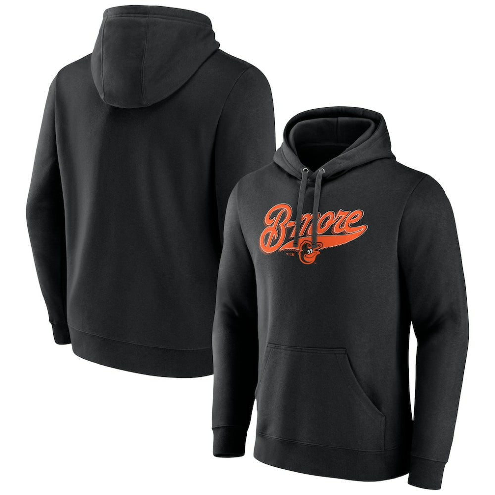 Black Baltimore Orioles B-More Pullover Hoodie