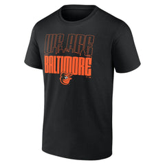 Black Baltimore Orioles We Are Baltimore T-Shirt