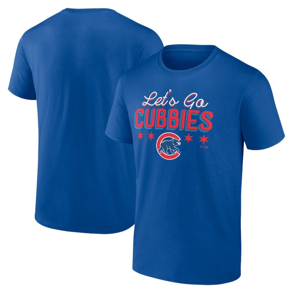 Royal Chicago Cubs Let's Go Cubbies T-Shirt