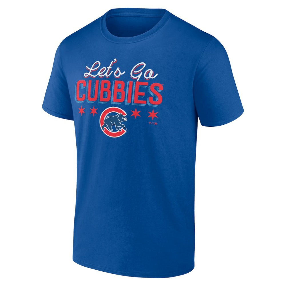 Royal Chicago Cubs Let's Go Cubbies T-Shirt