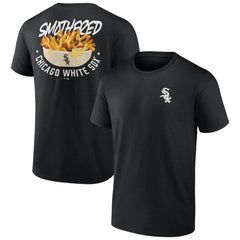 Black Chicago White Sox Smothered Fries T-Shirt