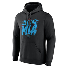 Black Miami Marlins The MIA Pullover Hoodie