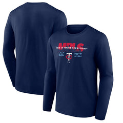 Navy Minnesota Twins Territory Long Sleeve T-Shirt