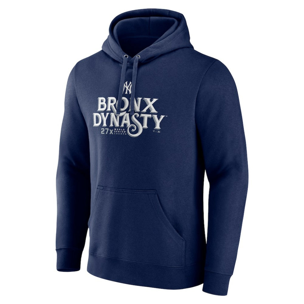 Navy New York Yankees Bronx Dynasty Pullover Hoodie