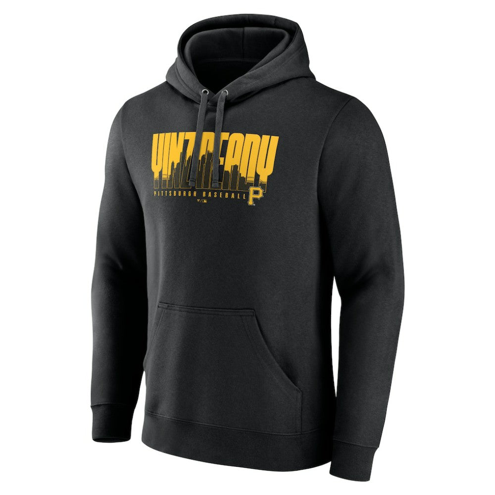 Black Pittsburgh Pirates Yinz Ready Pullover Hoodie