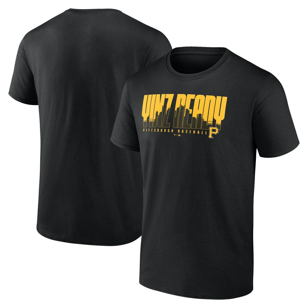 Black Pittsburgh Pirates Yinz Ready T-Shirt