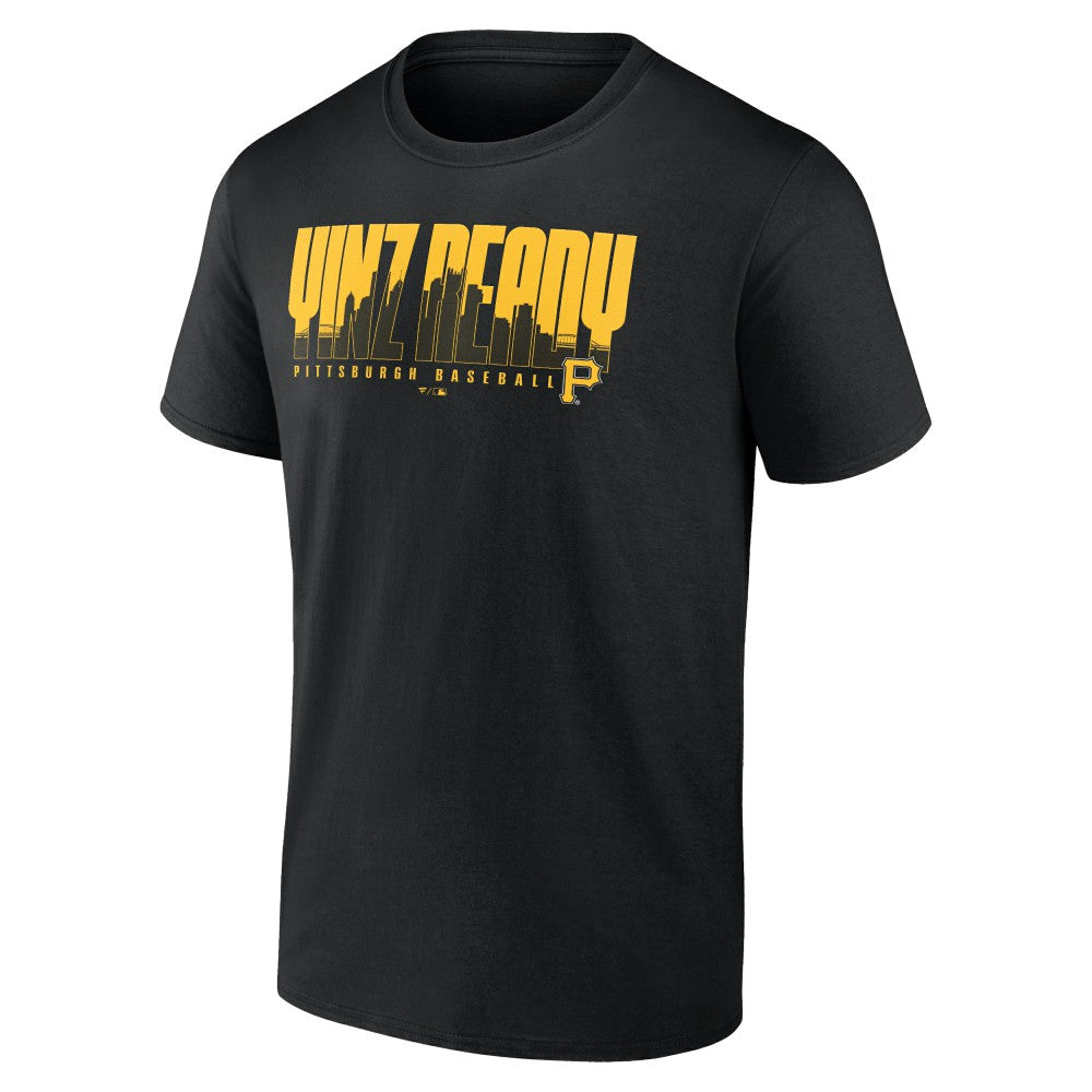 Black Pittsburgh Pirates Yinz Ready T-Shirt