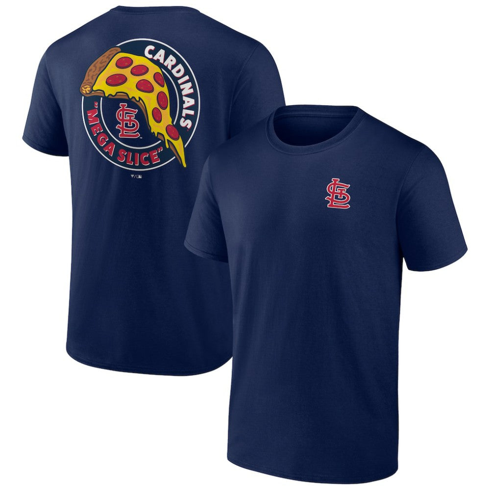 Navy St. Louis Cardinals Mega Slice T-Shirt