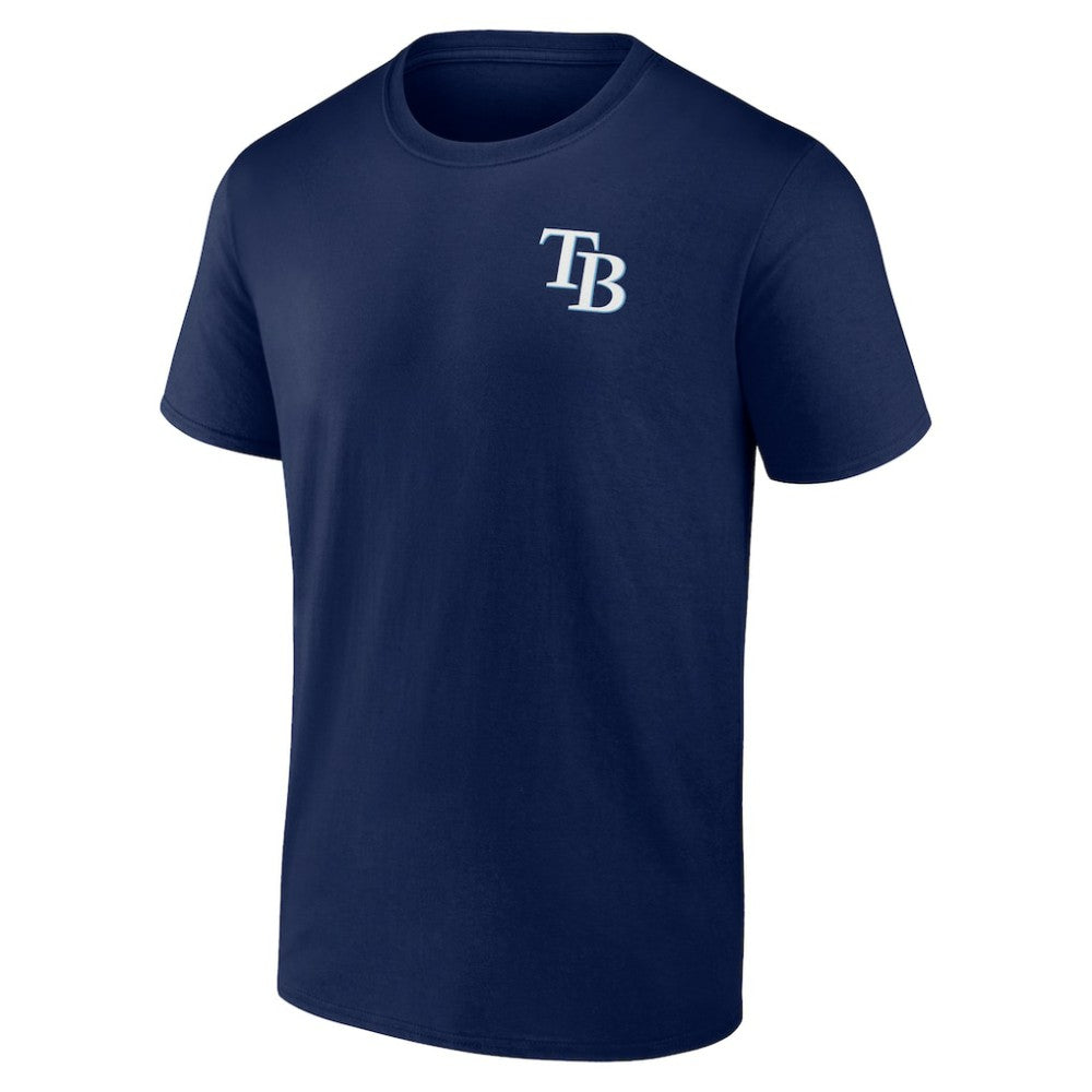 Navy Tampa Bay Rays Cuban Sandwich T-Shirt