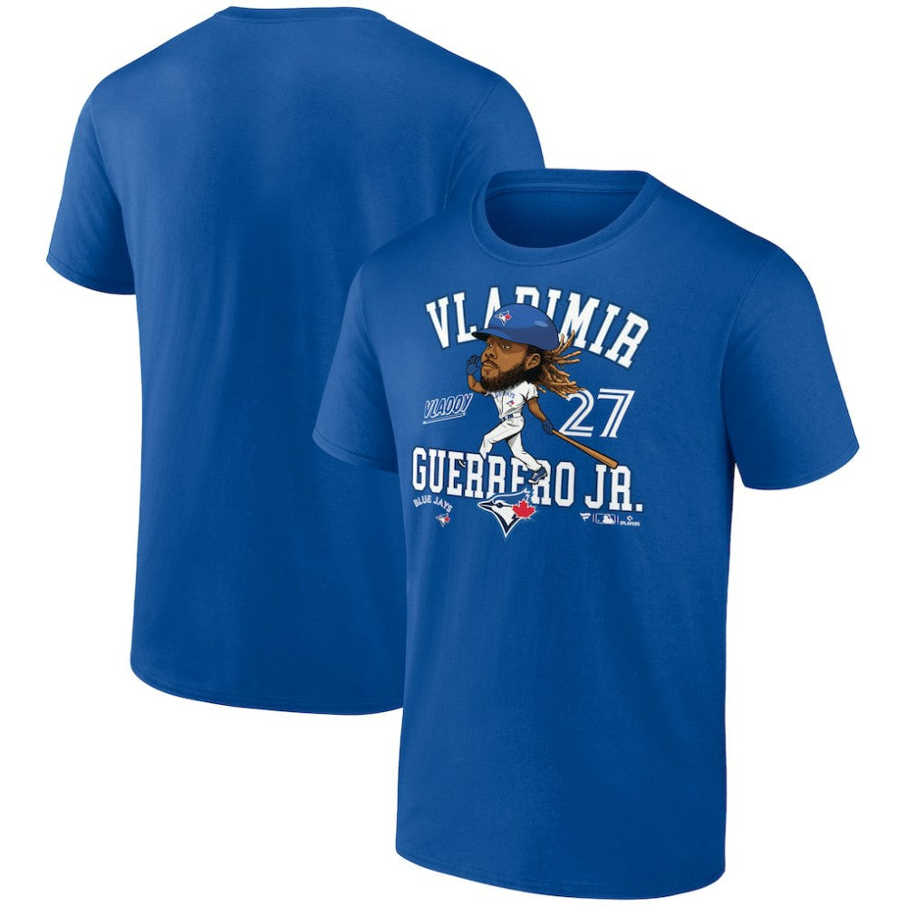 Royal Vladimir Guerrero Jr. Toronto Blue Jays Caricature T-Shirt