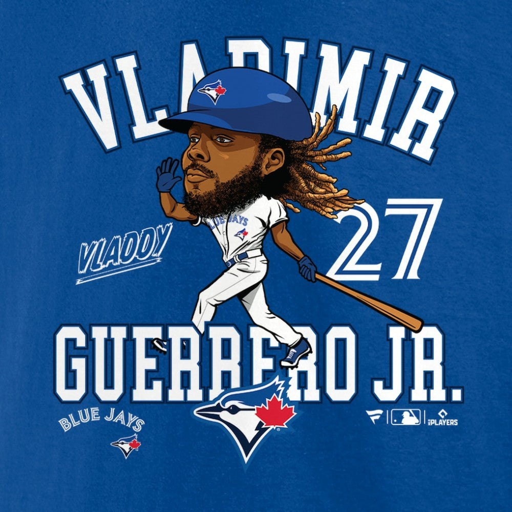 Royal Vladimir Guerrero Jr. Toronto Blue Jays Caricature T-Shirt