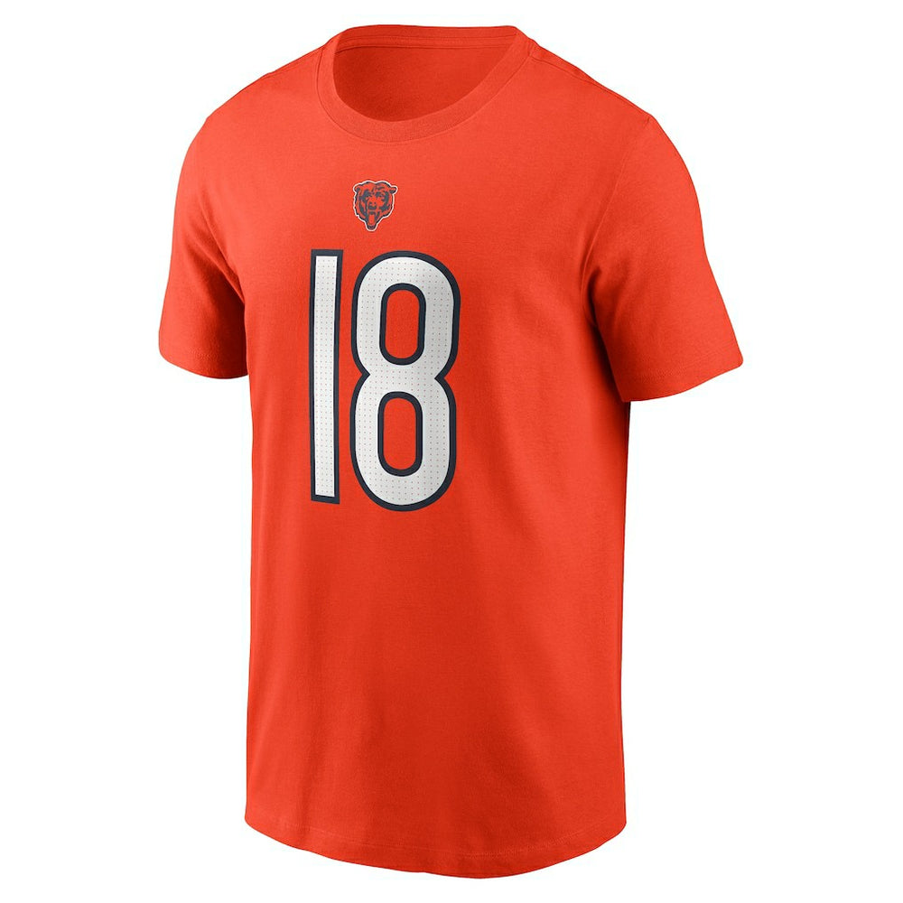 Caleb Williams  Name & Number T-Shirt - Chicago Bears T-shirts