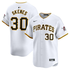 White Paul Skenes Pittsburgh Pirates Nike Home Limited Player Jersey