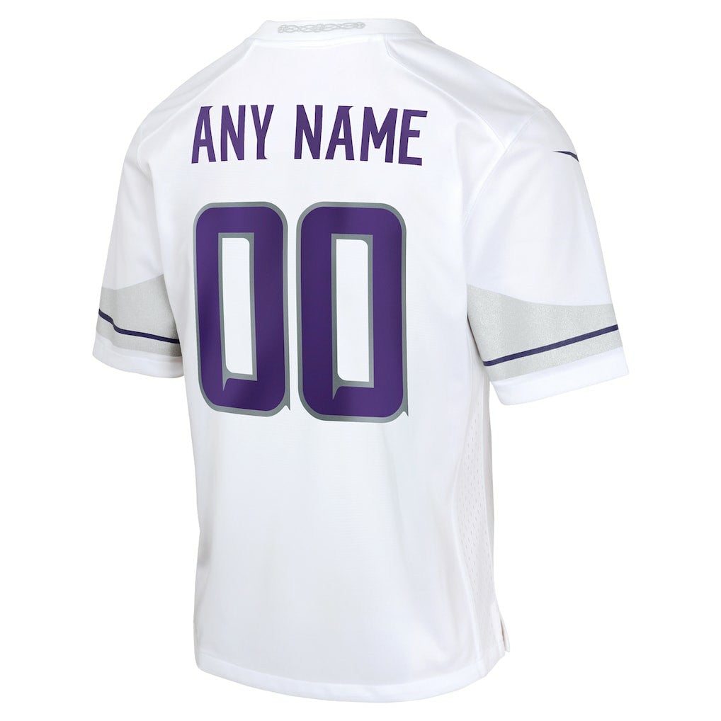 Youth Alternate Custom Game Jersey - Minnesota Vikings Jerseys
