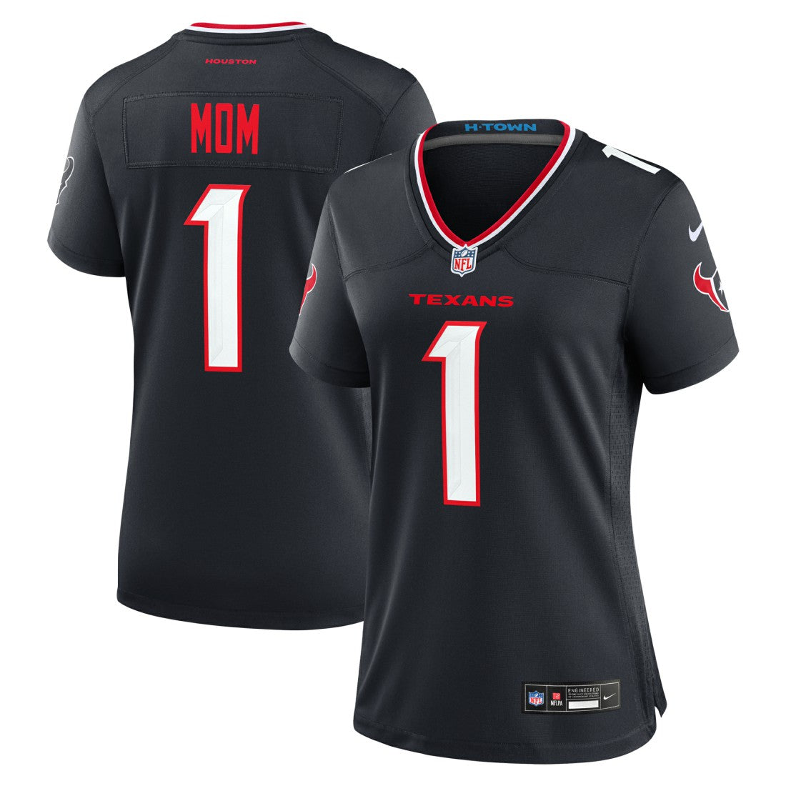Women's #1 Mom Game Jersey - Houston Texans Jerseys