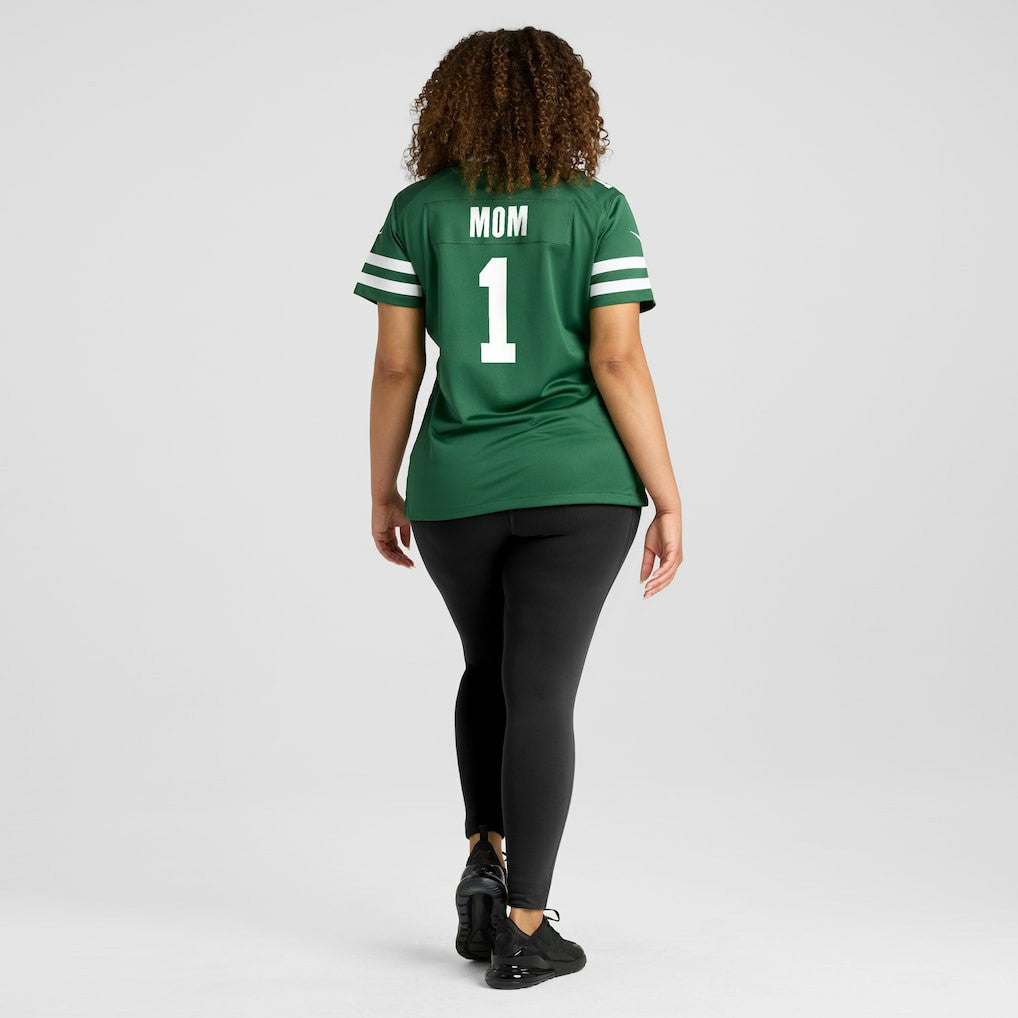 Women's #1 Mom Game Jersey - New York Jets Jerseys
