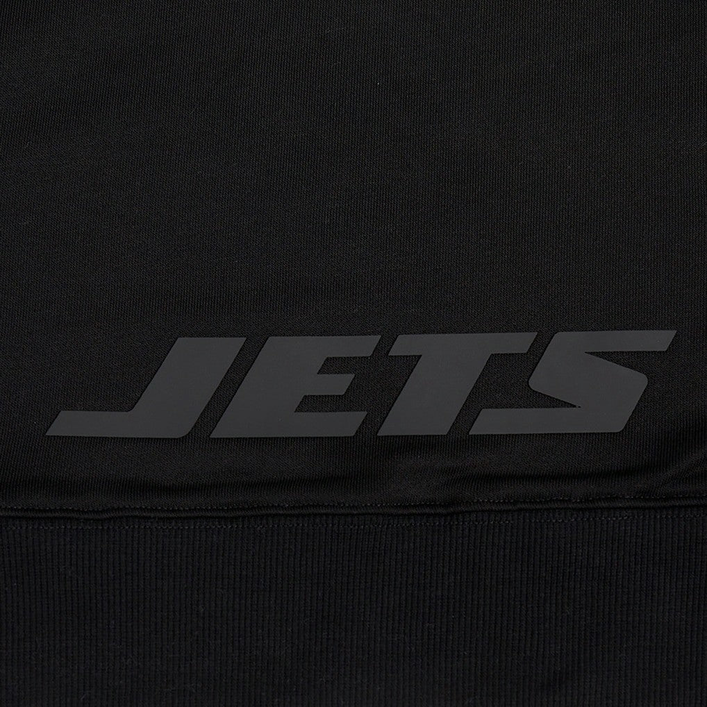 Pro Standard Women's Jeweled Cropped Pullover Hoodie - New York Jets Hoodies