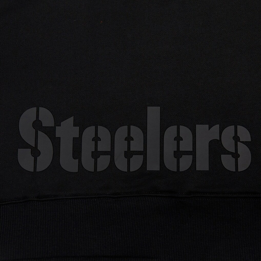 Pro Standard Women's Jeweled Cropped Pullover Hoodie - Pittsburgh Steelers Hoodies