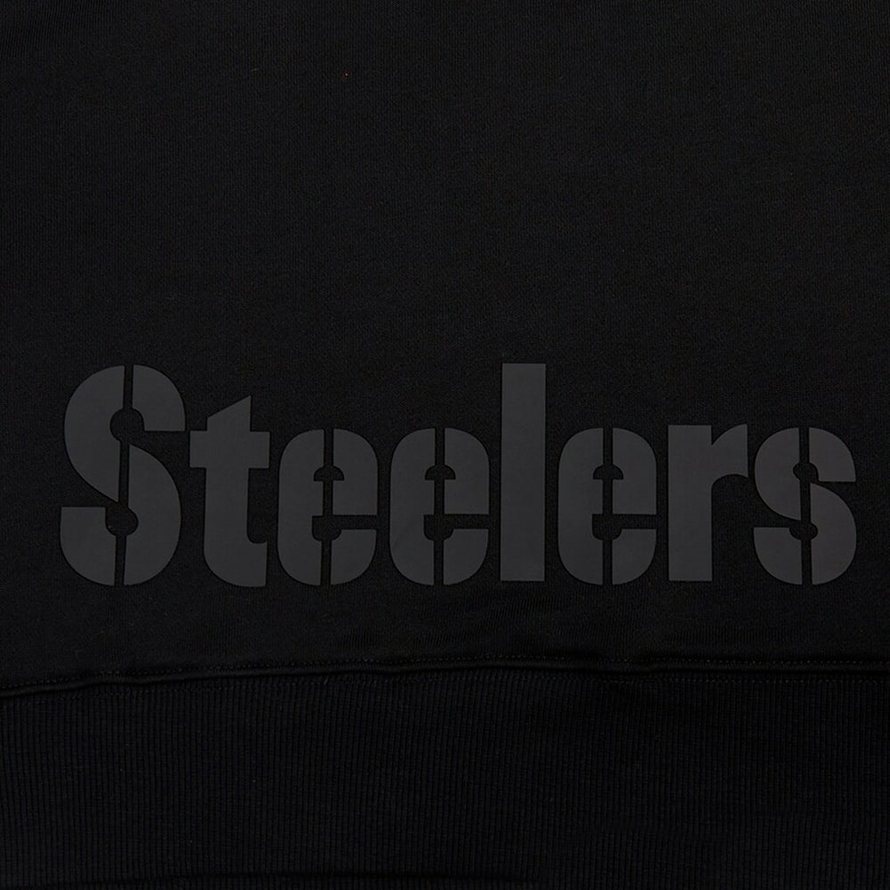 Pro Standard Women's Jeweled Cropped Pullover Hoodie - Pittsburgh Steelers Hoodies