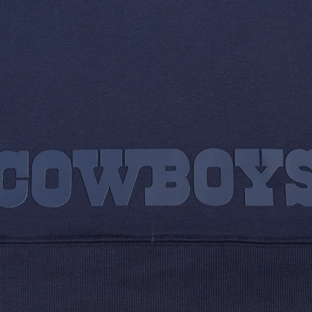 Pro Standard Women's Jeweled Cropped Pullover Hoodie - Dallas Cowboys Hoodies