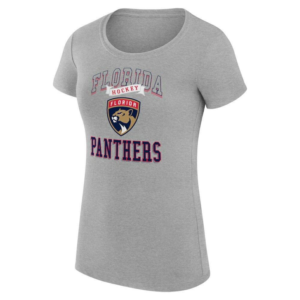NHL Florida Panthers G-III 4Her by Carl Banks Women's Super-Slim Fit Lightweight Team Logo Graphic T-Shirt