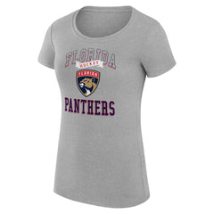 NHL Florida Panthers G-III 4Her by Carl Banks Women's Super-Slim Fit Lightweight Team Logo Graphic T-Shirt