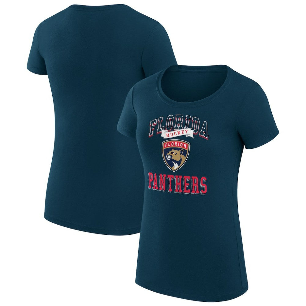 NHL Florida Panthers G-III 4Her by Carl Banks Women's Super-Slim Fit Lightweight Team Logo Graphic T-Shirt
