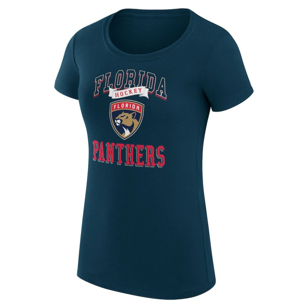 NHL Florida Panthers G-III 4Her by Carl Banks Women's Super-Slim Fit Lightweight Team Logo Graphic T-Shirt
